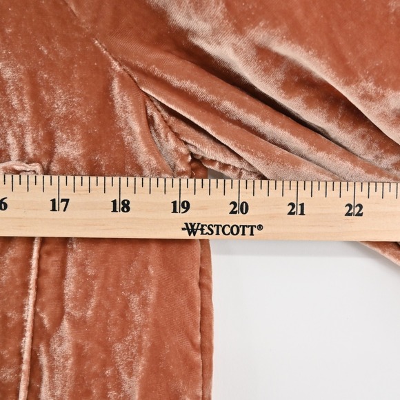 Anthropologie Pilcro Velvet Femme Top Womens Size XS Button Front Pocket Blouse - Picture 3 of 13